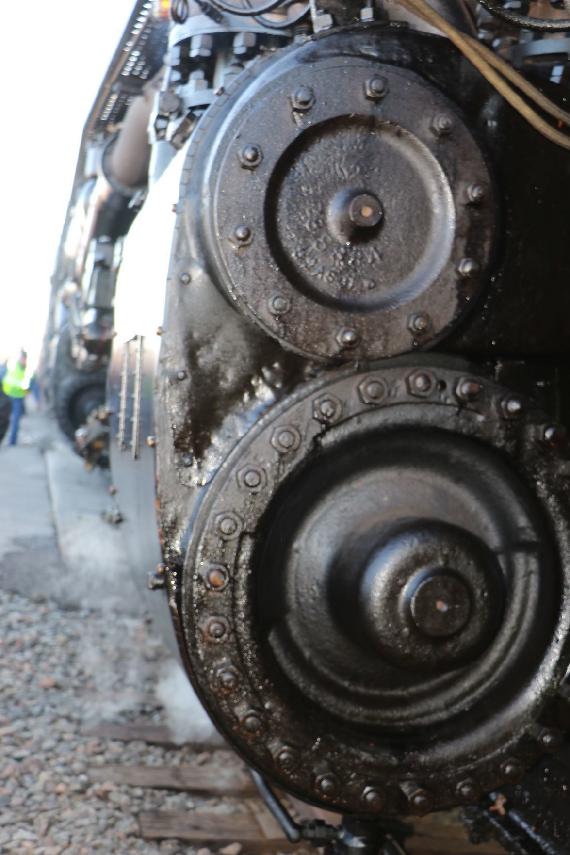 Wagoner welcomes Union Pacific's "Big Boy"